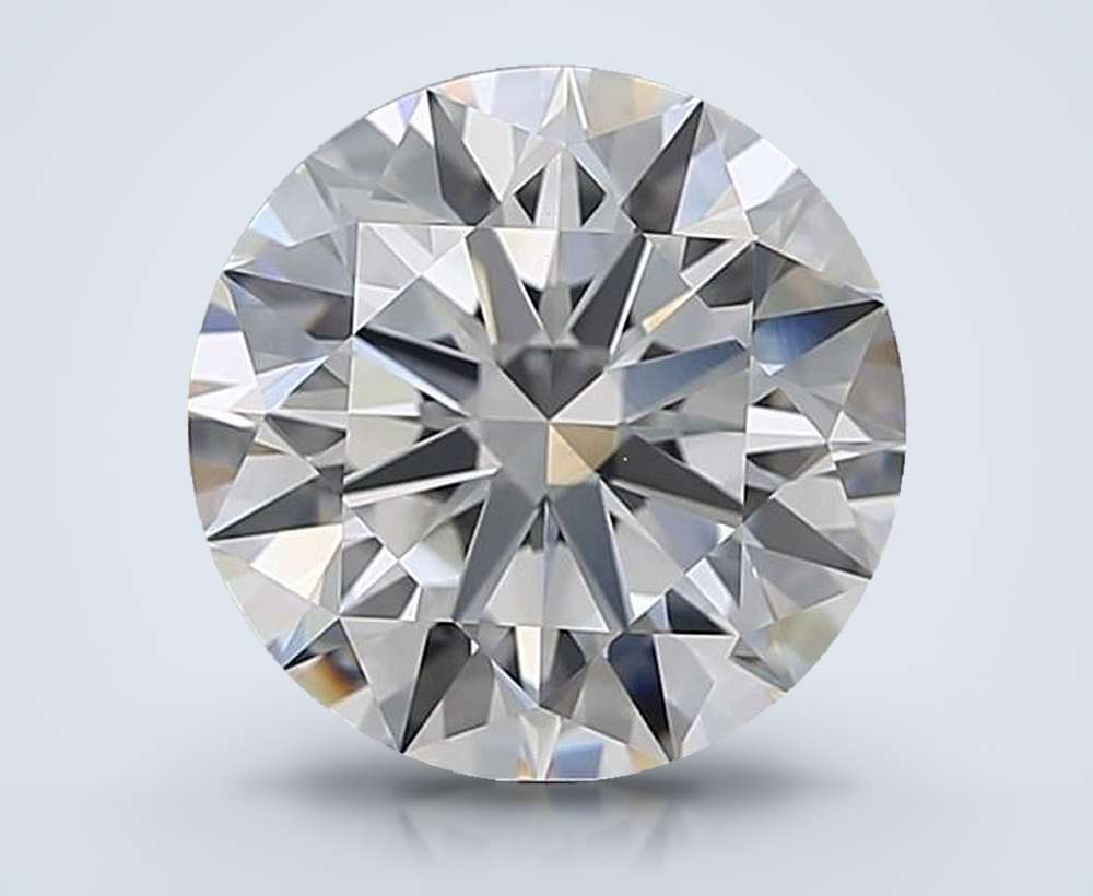4.05 Carat Round Natural Diamond