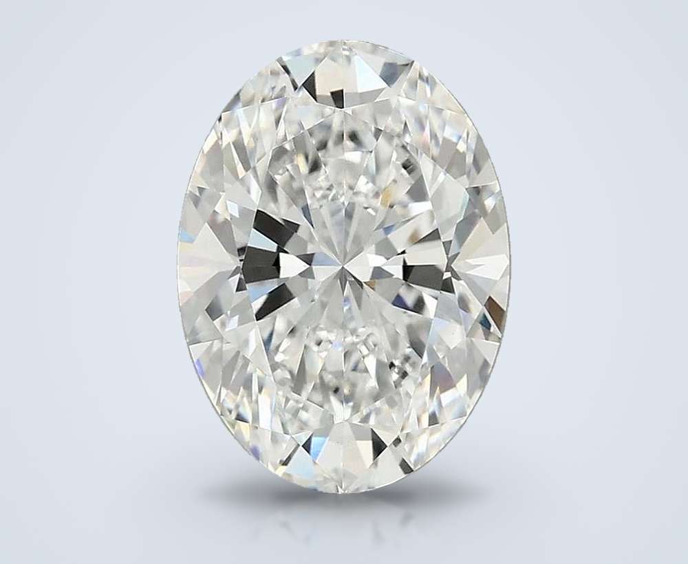 3.93 Carat Oval Lab Diamond