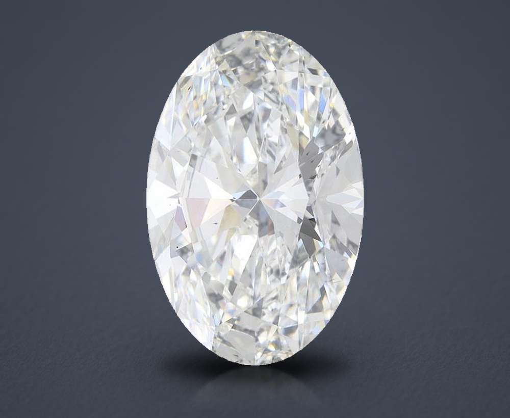 11.53 Carat Oval Lab Diamond