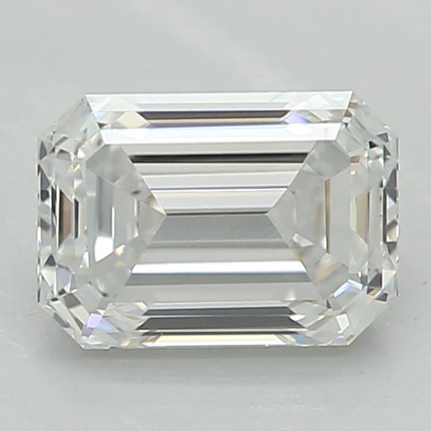 0.59ct E VVS2 Very Good Cut Emerald Lab Grown Diamond