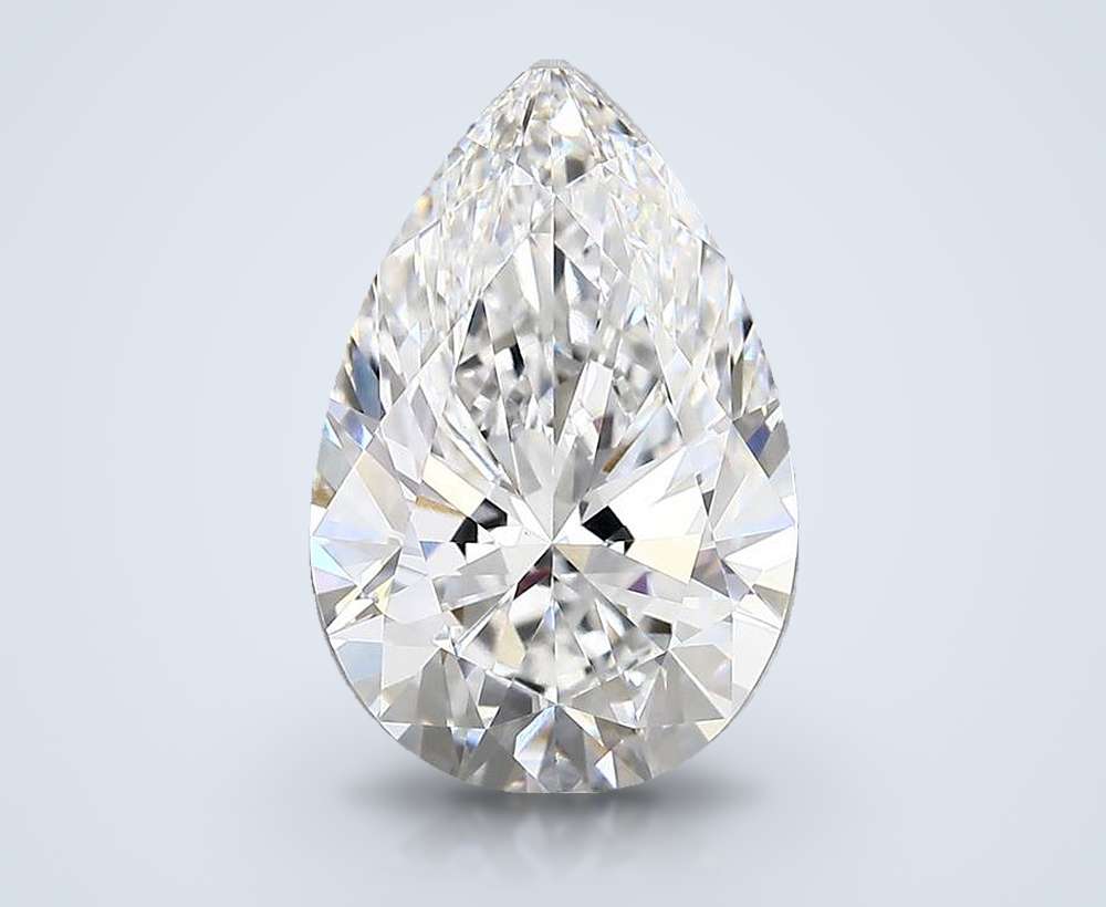 3.86 Carat Pear Lab Diamond