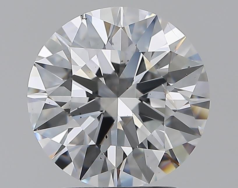 2.40ct E SI1 Rare Carat Ideal Cut Round Diamond