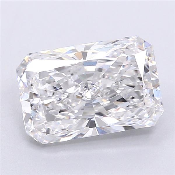 2.37ct D VS1 Rare Carat Ideal Cut Radiant Lab Grown Diamond