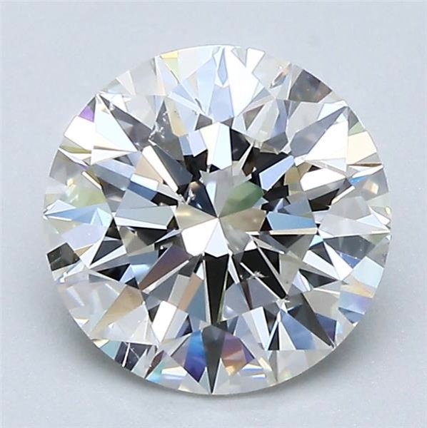 2.00ct I SI1 Rare Carat Ideal Cut Round Diamond