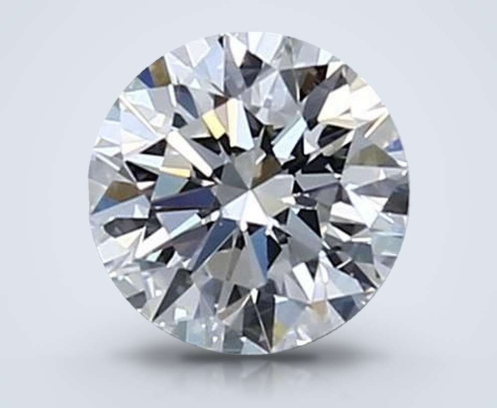 0.54 Carat Round Natural Diamond