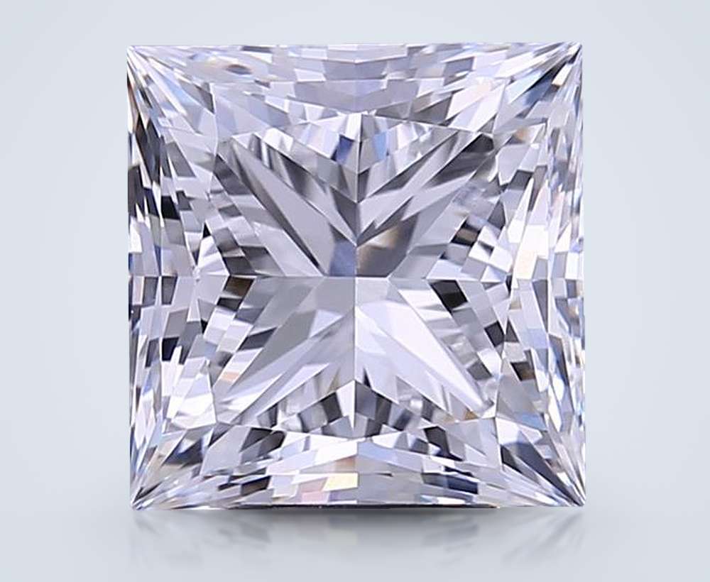 5.52 Carat Princess Lab Diamond