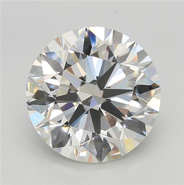 4.73ct I VS1 Rare Carat Ideal Cut Round Diamond