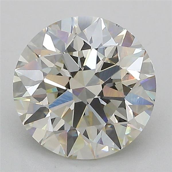 2.52ct J VS2 Excellent Cut Round Lab Grown Diamond