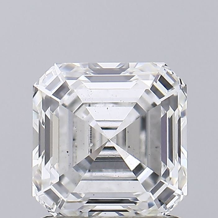 1.27ct F VS2 Rare Carat Ideal Cut Asscher Lab Grown Diamond