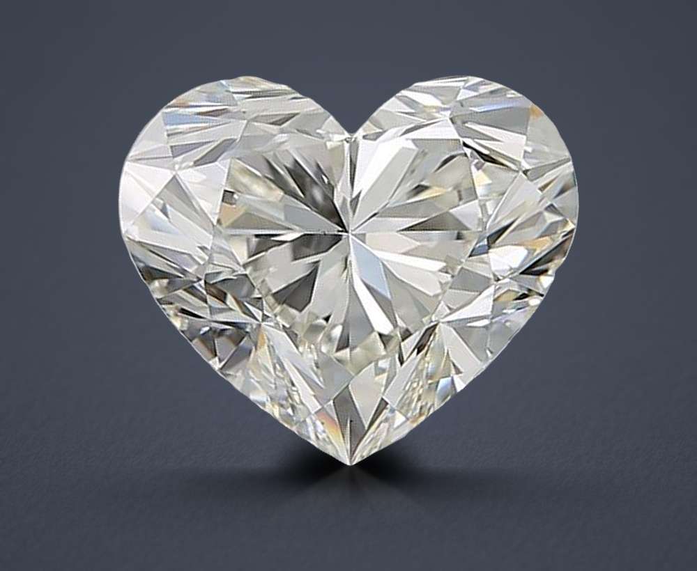 3.20 Carat Heart Natural Diamond