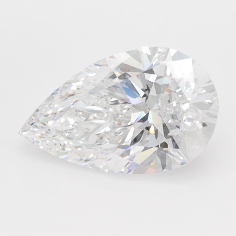 1.05ct D VVS1 Rare Carat Ideal Cut Pear Lab Grown Diamond