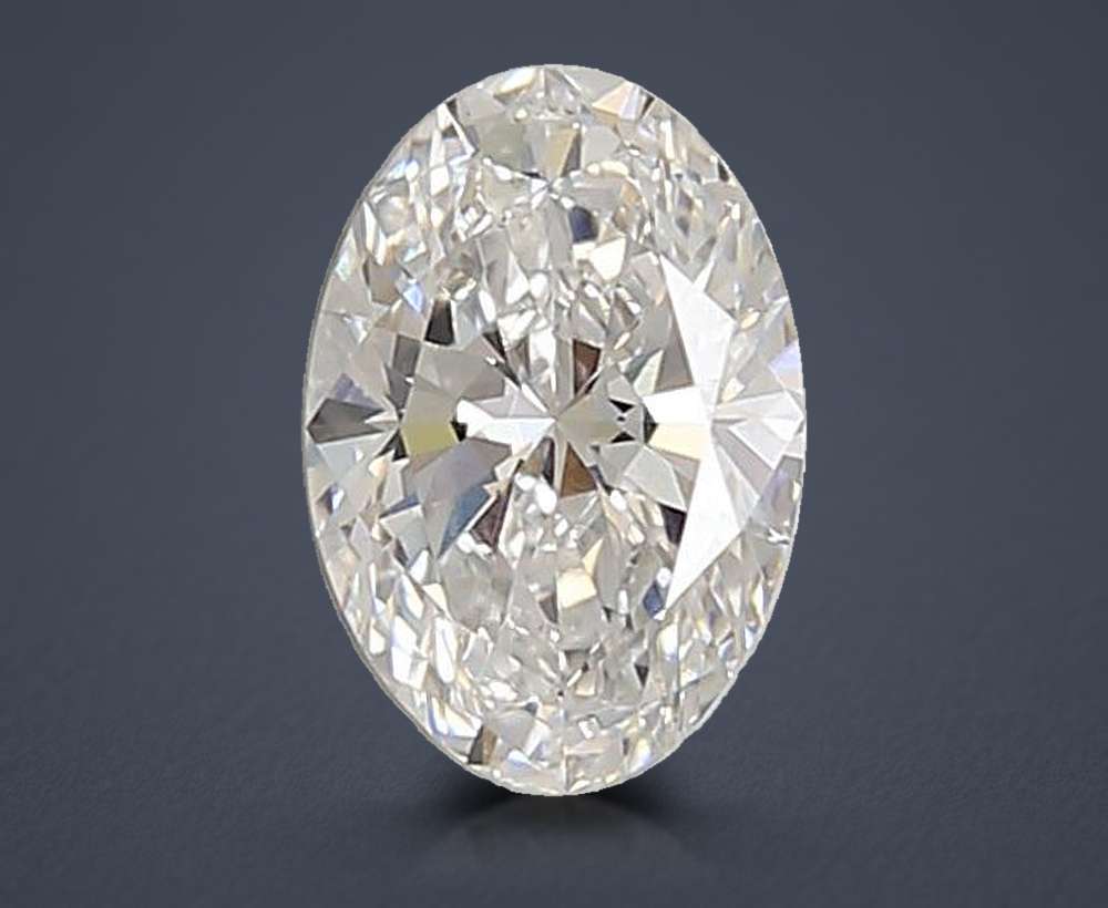 0.80 Carat Oval Lab Diamond
