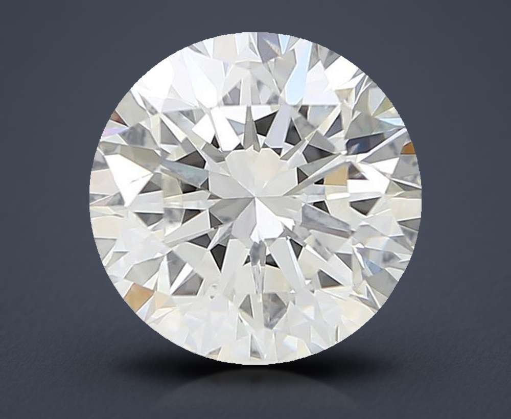 3.22 Carat Round Lab Diamond