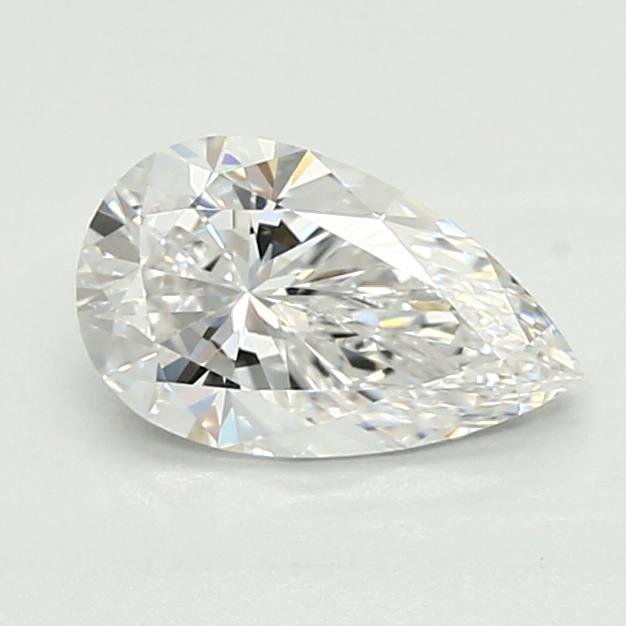 0.66ct D VS1 Rare Carat Ideal Cut Pear Lab Grown Diamond