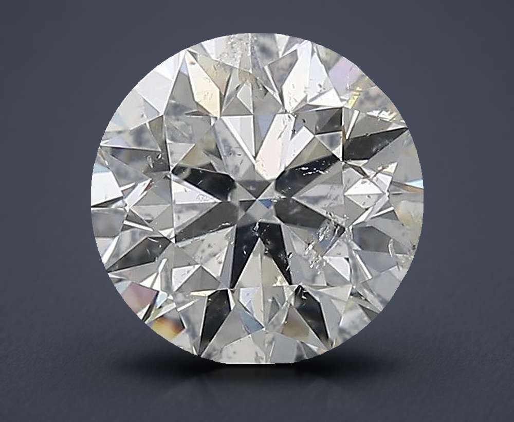 1.86 Carat Round Natural Diamond
