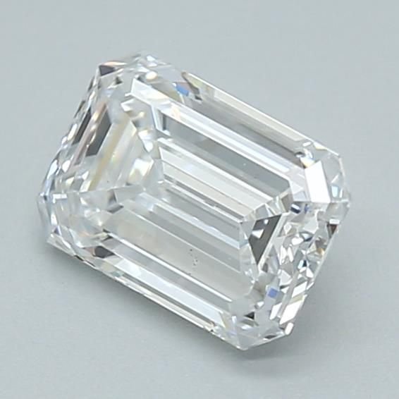 1.01ct D VS1 Rare Carat Ideal Cut Emerald Lab Grown Diamond