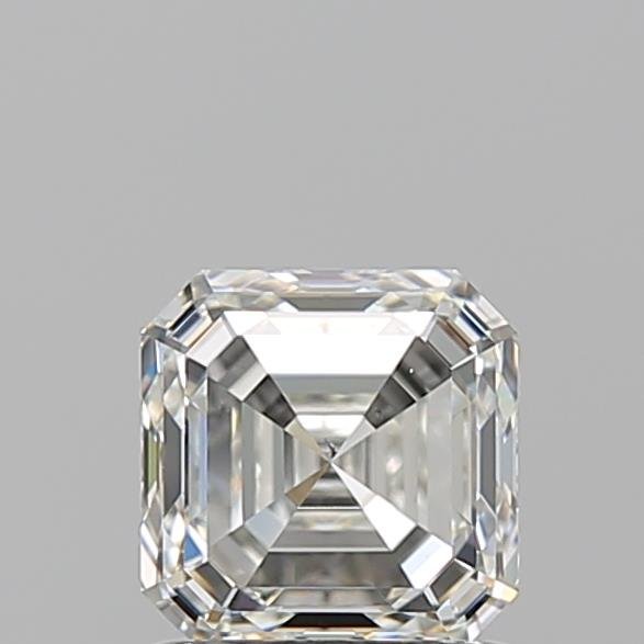 1.01ct J SI1 Rare Carat Ideal Cut Asscher Diamond