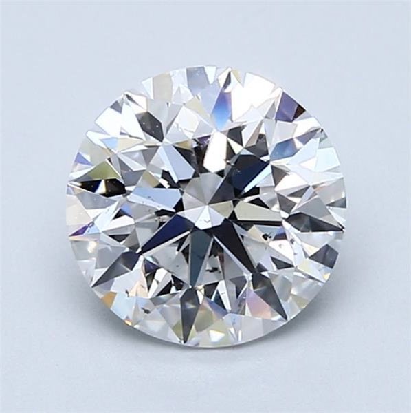 2.00ct D SI2 Rare Carat Ideal Cut Round Diamond