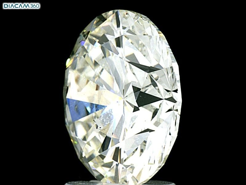 3.51ct J VS1 Rare Carat Ideal Cut Round Diamond