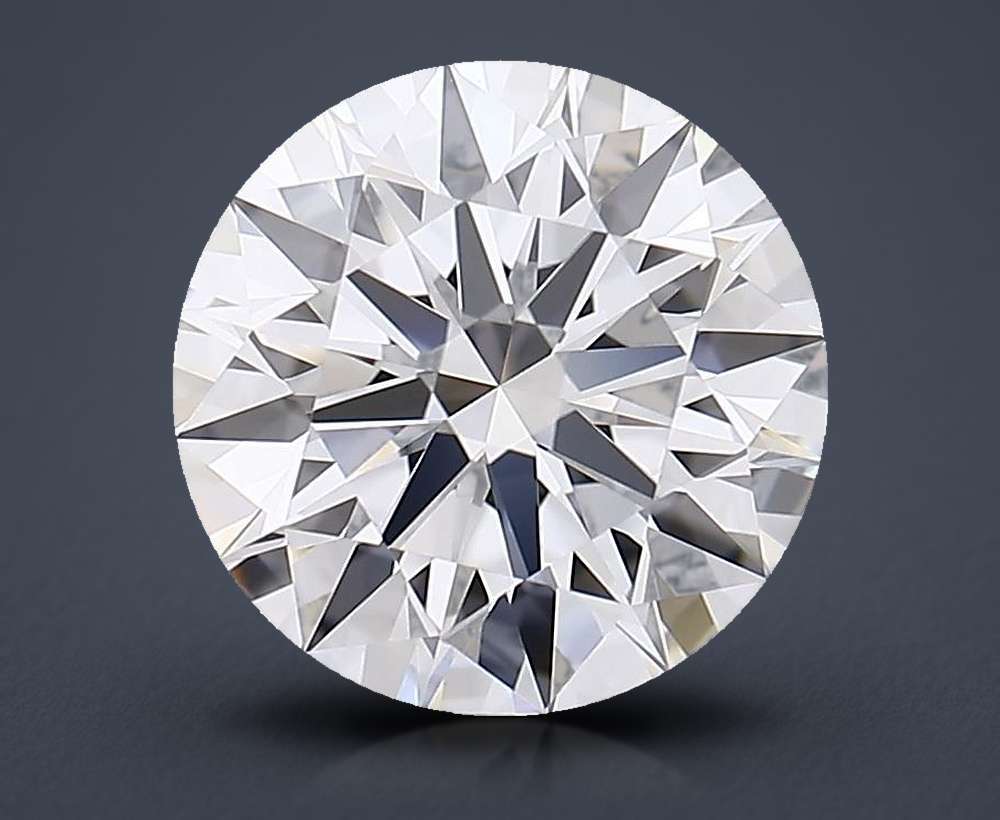 3.08 Carat Round Lab Diamond