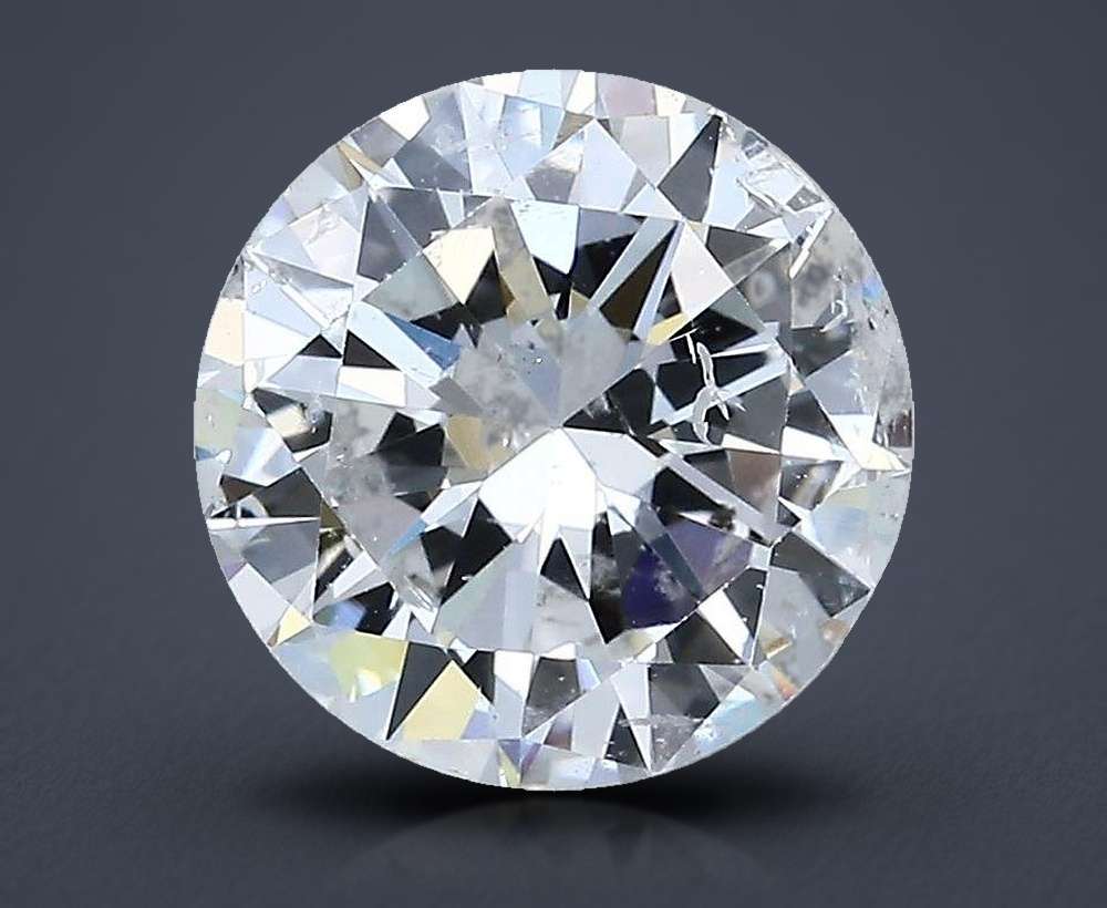 2.68 Carat Round Natural Diamond