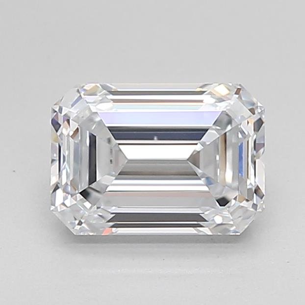 1.51ct E VVS2 Excellent Cut Emerald Lab Grown Diamond