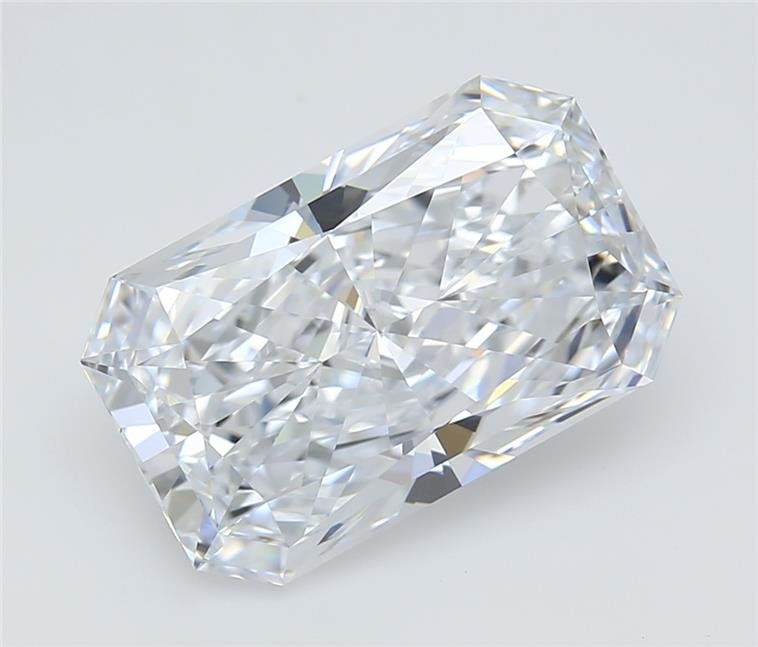 5.01ct E VVS2 Rare Carat Ideal Cut Radiant Lab Grown Diamond