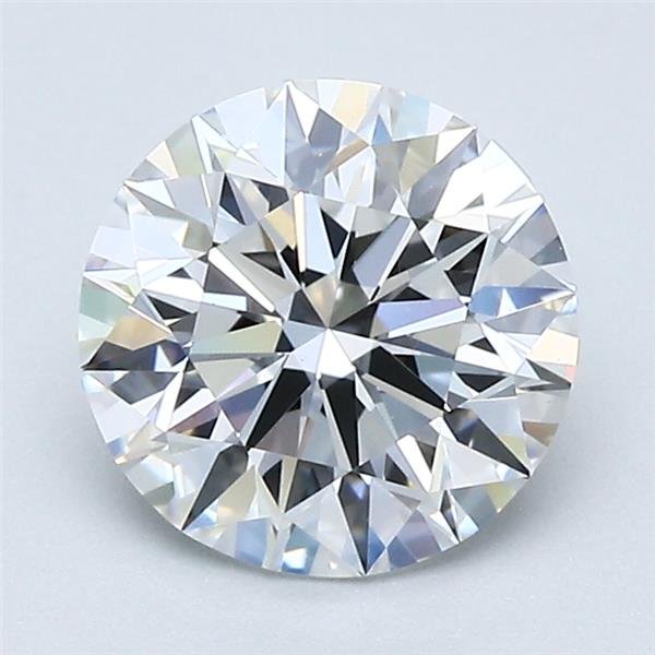 1.67ct D VS1 Rare Carat Ideal Cut Round Diamond