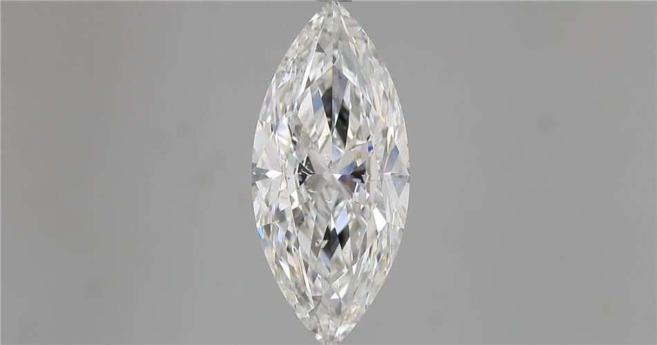 3.56ct F SI2 Rare Carat Ideal Cut Marquise Diamond