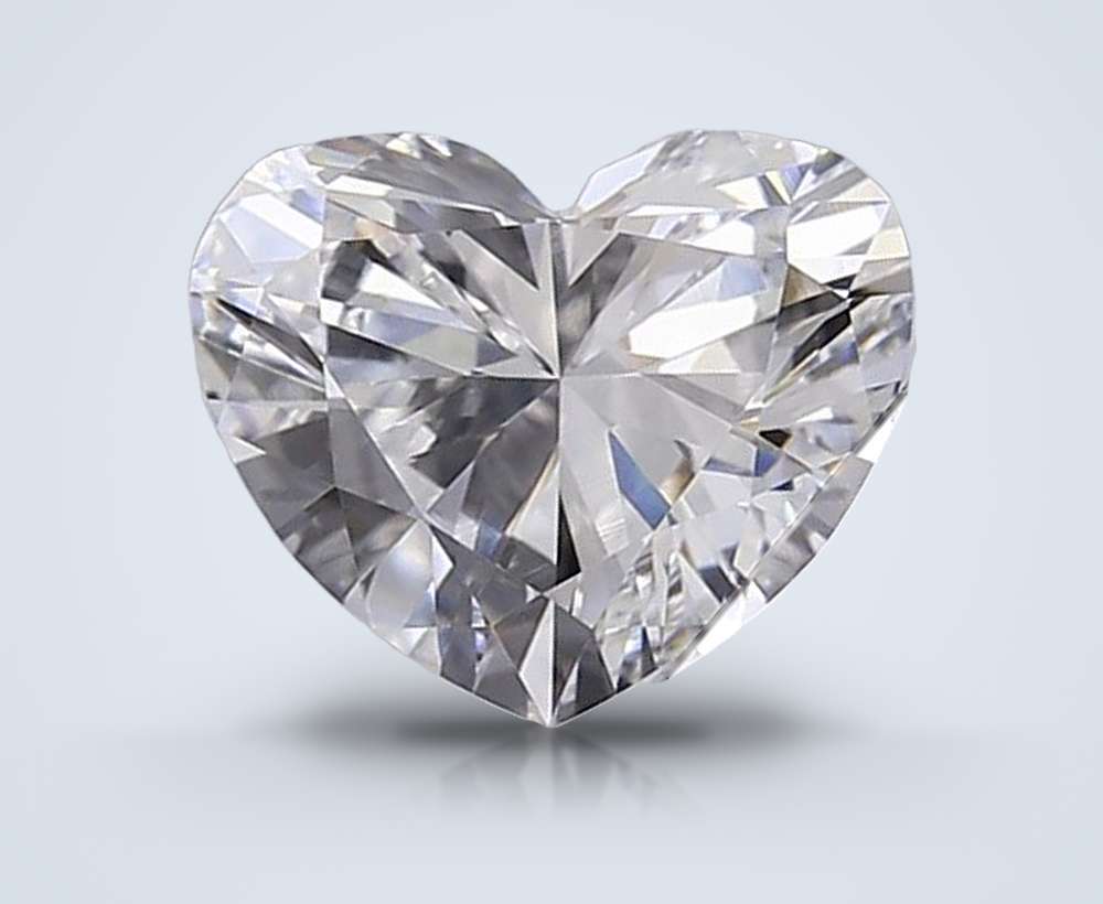 0.60 Carat Heart Lab Diamond