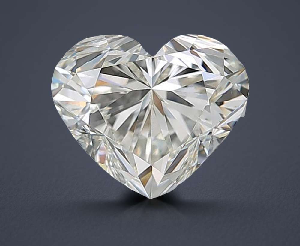 0.95 Carat Heart Natural Diamond