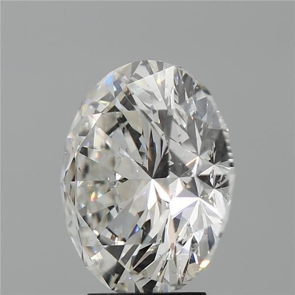6.07ct J SI1 Rare Carat Ideal Cut Round Diamond