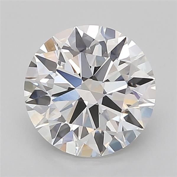 2.51ct F VVS2 Rare Carat Ideal Cut Round Lab Grown Diamond