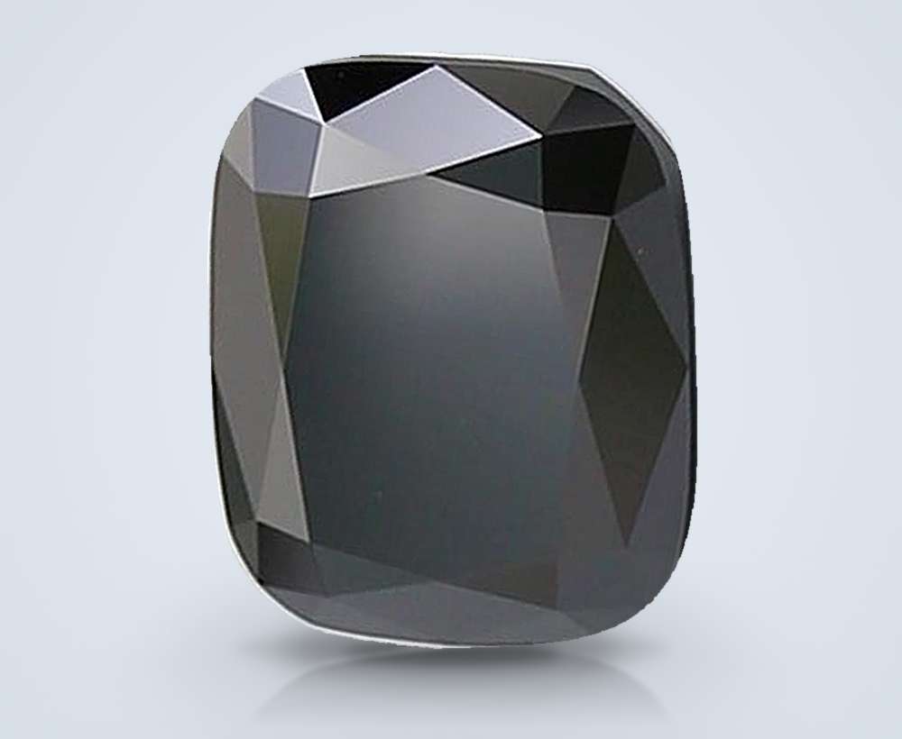 1.59 Ct. Fancy Black Cushion Lab Diamond