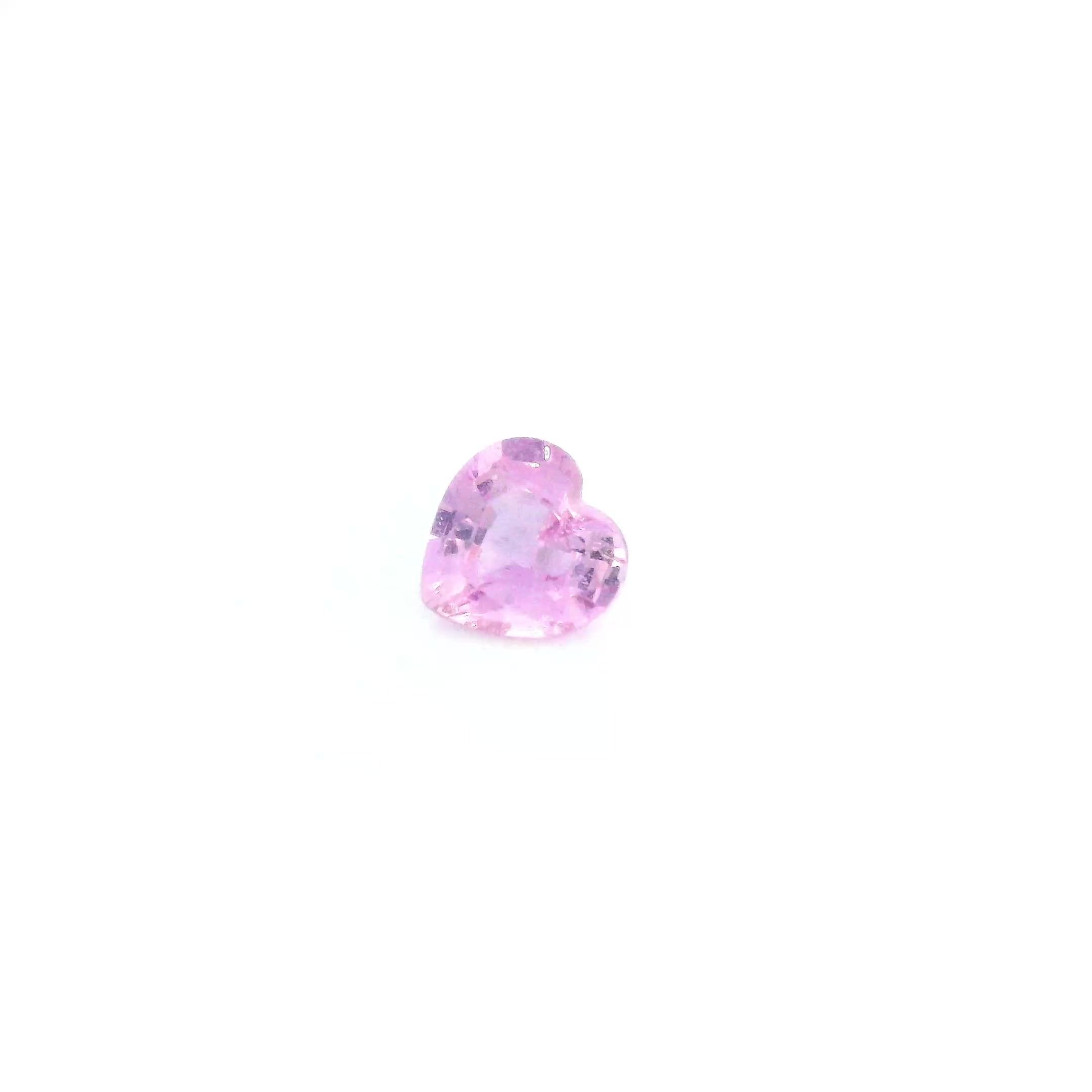 0.47 Carat Pink Heart Sapphire