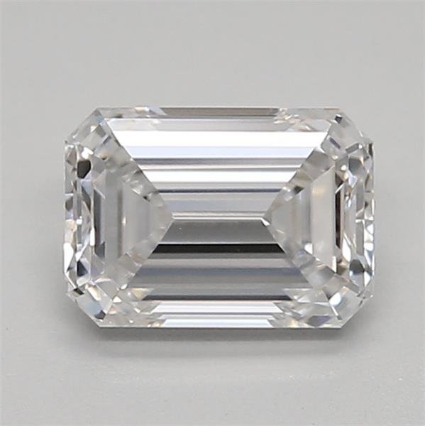0.95ct D VVS1 Rare Carat Ideal Cut Emerald Lab Grown Diamond