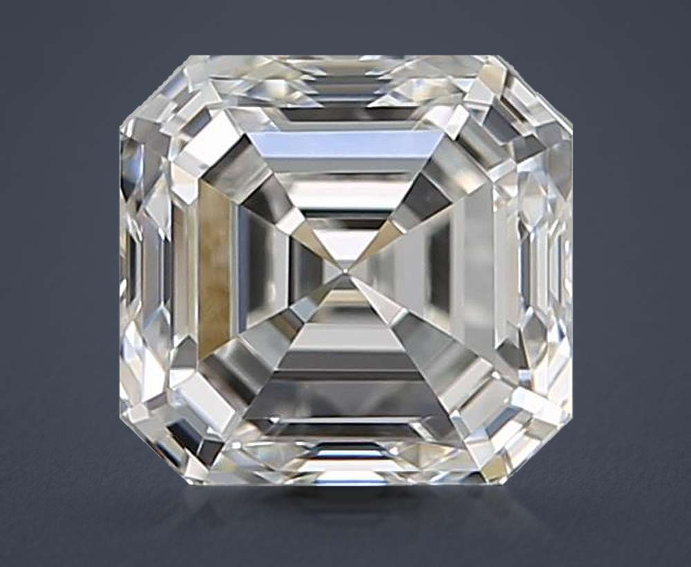 0.90 Carat Asscher Natural Diamond