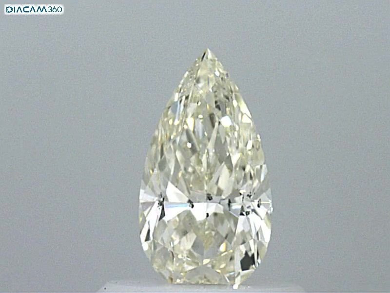 0.50ct K SI1 Rare Carat Ideal Cut Pear Diamond