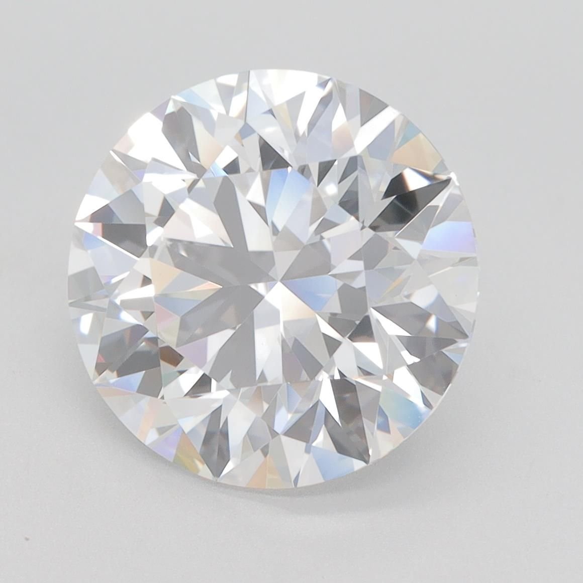 5.02ct G IF Rare Carat Ideal Cut Round Lab Grown Diamond