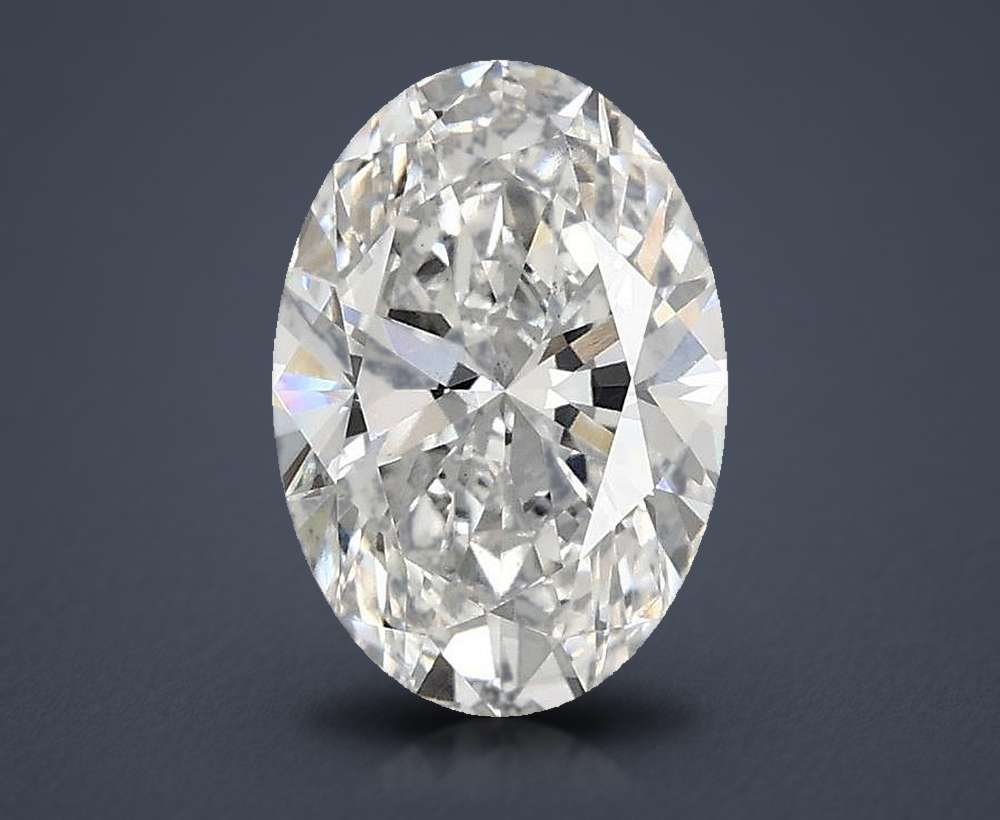 1.60 Carat Oval Lab Diamond