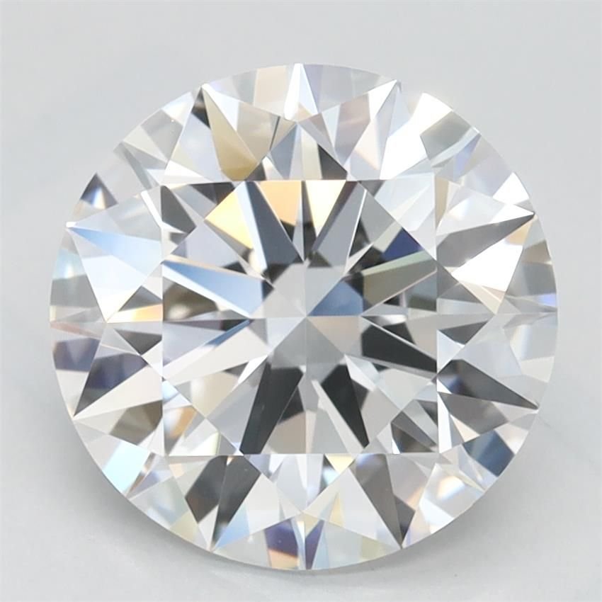 2.53ct D FL Rare Carat Ideal Cut Round Lab Grown Diamond