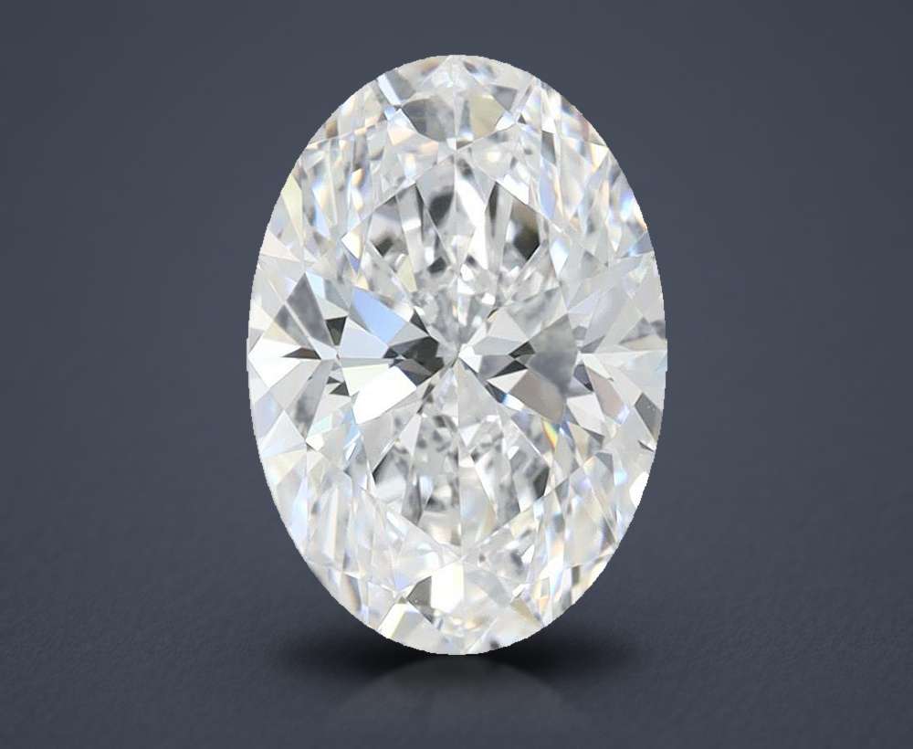 1.50 Carat Oval Lab Diamond