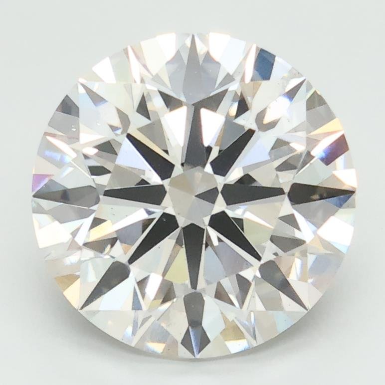 4.01ct E VS2 Rare Carat Ideal Cut Round Lab Grown Diamond