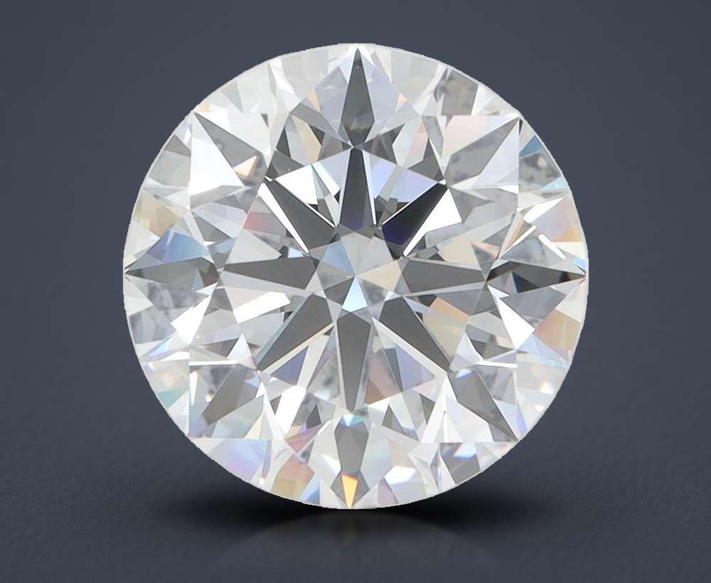 4.24 Carat Round Lab Diamond