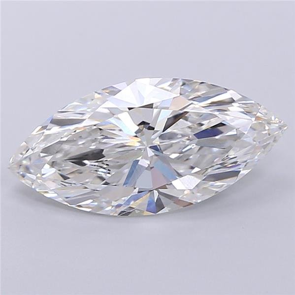 2.99ct D VVS1 Rare Carat Ideal Cut Marquise Lab Grown Diamond