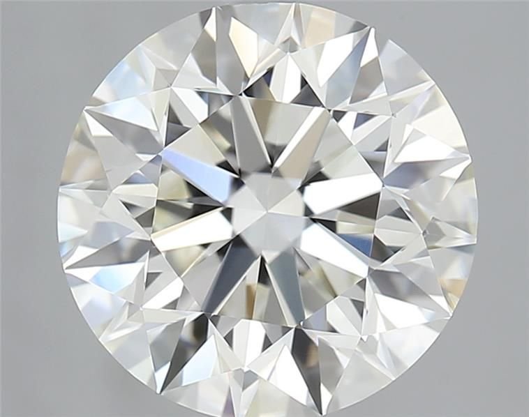 3.50ct J VVS2 Excellent Cut Round Diamond