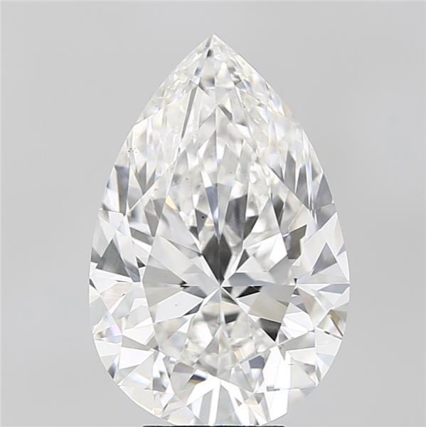 5.68 Carat Pear Lab Diamond