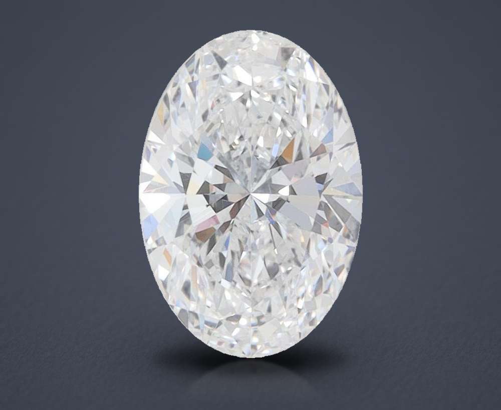 1.54 Carat Oval Lab Diamond
