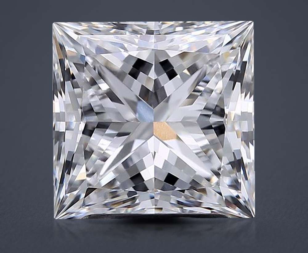2.52 Carat Princess Lab Diamond