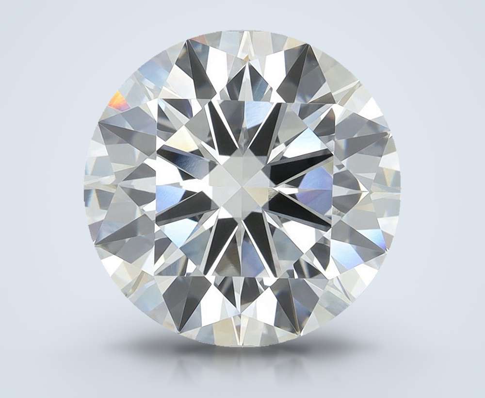 5.51 Carat Round Lab Diamond